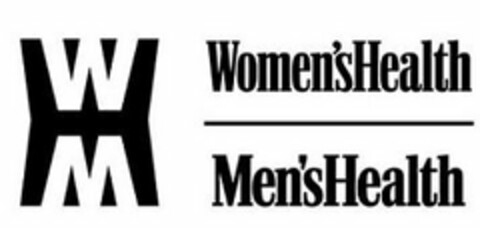 W WOMEN'SHEALTH M MEN'SHEALTH Logo (USPTO, 03.09.2020)