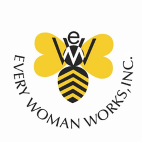 EWW EVERY WOMAN WORKS, INC. Logo (USPTO, 03/06/2009)