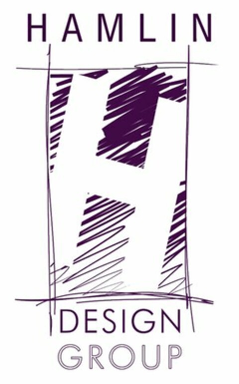 H HAMLIN DESIGN GROUP Logo (USPTO, 12.06.2009)