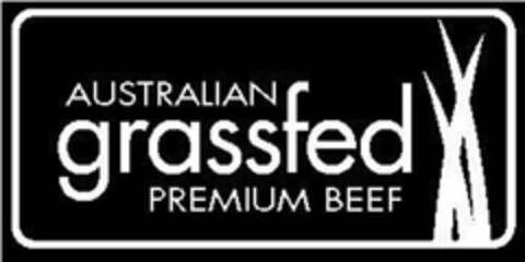 AUSTRALIAN GRASSFED PREMIUM BEEF Logo (USPTO, 01.07.2009)