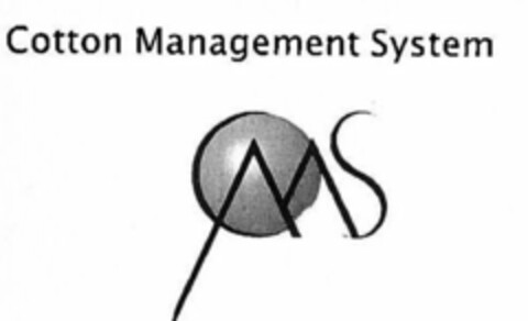 CMS COTTON MANAGEMENT SYSTEM Logo (USPTO, 22.07.2009)