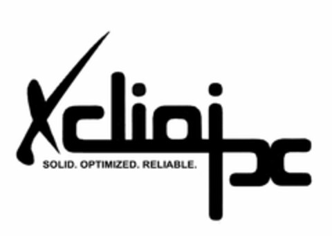 XCLIOIPC SOLID. OPTIMIZED. RELIABLE. Logo (USPTO, 09/18/2009)