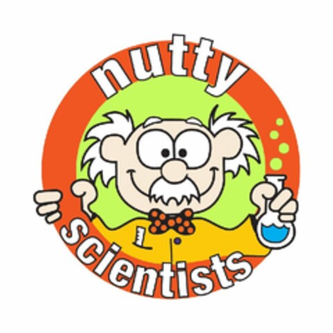 NUTTY SCIENTISTS Logo (USPTO, 09/22/2009)