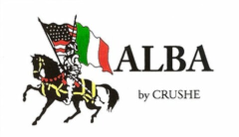 ALBA BY CRUSHE Logo (USPTO, 19.05.2010)