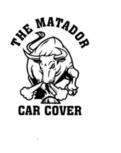 THE MATADOR CAR COVER Logo (USPTO, 27.07.2010)