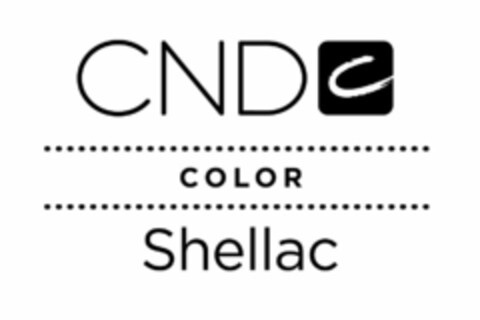 CND C COLOR SHELLAC Logo (USPTO, 10/26/2010)