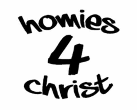 HOMIES 4 CHRIST Logo (USPTO, 04/04/2011)