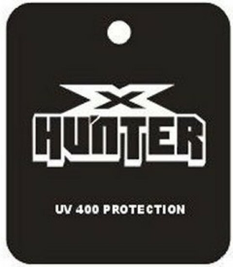 X HUNTER UV 400 PROTECTION Logo (USPTO, 07.06.2012)