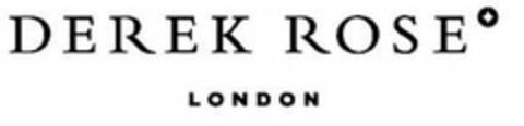 DEREK ROSE LONDON Logo (USPTO, 26.10.2012)