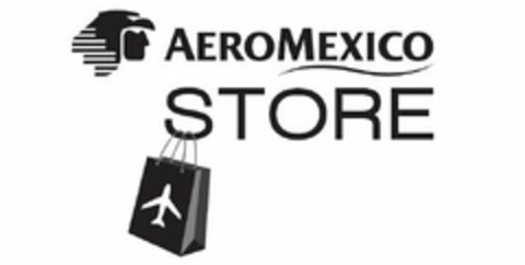 AEROMEXICO STORE Logo (USPTO, 29.10.2012)