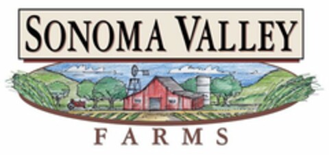 SONOMA VALLEY FARMS Logo (USPTO, 31.01.2013)