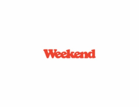 WEEKEND Logo (USPTO, 19.03.2013)