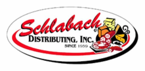 SCHLABACH DISTRIBUTING, INC. SINCE 1959 Logo (USPTO, 06.08.2013)