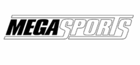 MEGA SPORTS Logo (USPTO, 19.02.2014)