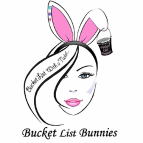 BUCKET LIST BUNNIES BUCKET LIST WITH A TWIST... Logo (USPTO, 14.03.2014)