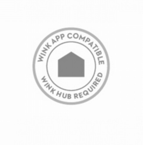 WINK APP COMPATIBLE WINK HUB REQUIRED Logo (USPTO, 19.06.2014)