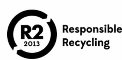 R2 2013 RESPONSIBLE RECYCLING Logo (USPTO, 08/13/2014)