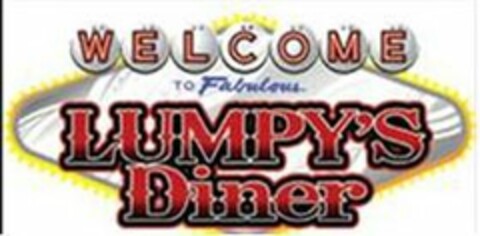WELCOME TO FABULOUS LUMPY'S DINER Logo (USPTO, 02.09.2014)