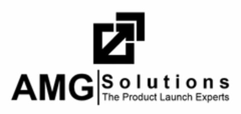 AMG SOLUTIONS THE PRODUCT LAUNCH EXPERTS Logo (USPTO, 05.12.2014)