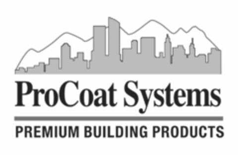 PROCOAT SYSTEMS PREMIUM BUILDING PRODUCTS Logo (USPTO, 06/04/2015)