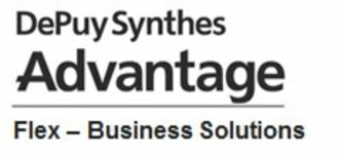 DE PUY SYNTHES ADVANTAGE FLEX - BUSINESS SOLUTIONS Logo (USPTO, 06/09/2015)