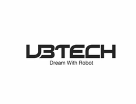 UBTECH DREAM WITH ROBOT Logo (USPTO, 03.07.2015)