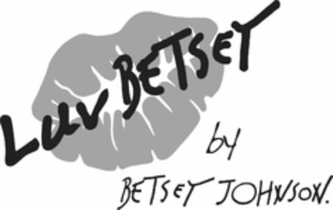 LUV BETSEY BY BETSEY JOHNSON Logo (USPTO, 18.02.2016)