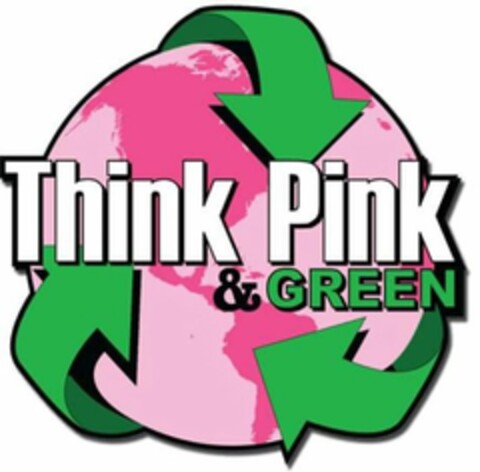 THINK PINK & GREEN Logo (USPTO, 07/10/2016)