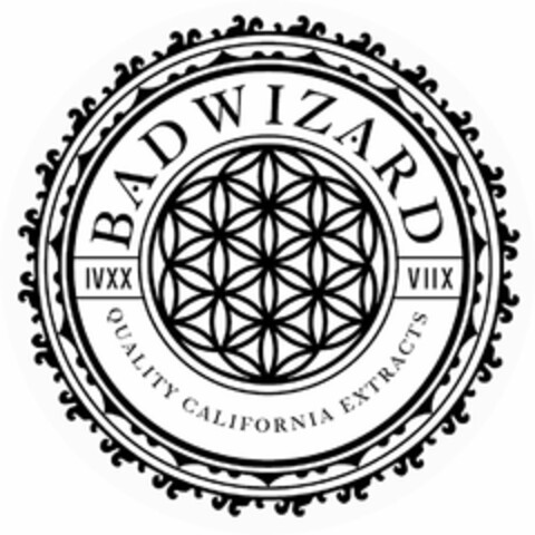BAD WIZARD QUALITY CALIFORNIA EXTRACTS IVXX VIIX Logo (USPTO, 20.04.2017)