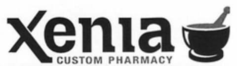 XENIA CUSTOM PHARMACY Logo (USPTO, 07/07/2017)