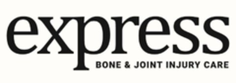 EXPRESS BONE & JOINT INJURY CARE Logo (USPTO, 23.04.2018)