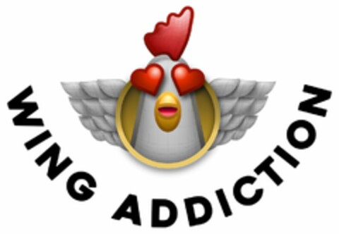 WING ADDICTION Logo (USPTO, 15.05.2018)