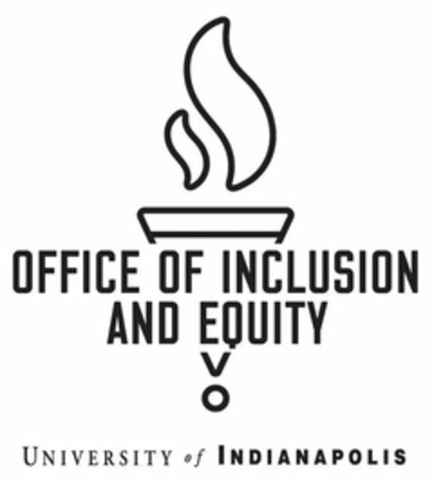 OFFICE OF INCLUSION AND EQUITY UNIVERSITY OF INDIANAPOLIS Logo (USPTO, 26.06.2018)