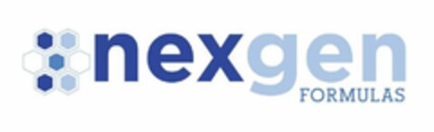 NEXGEN FORMULAS Logo (USPTO, 07/31/2018)