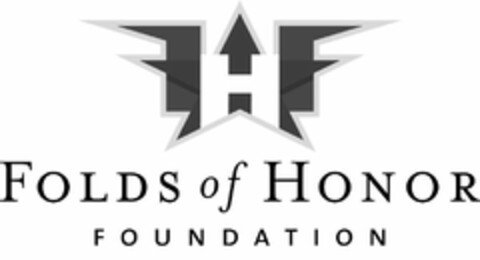 FHF FOLDS OF HONOR FOUNDATION Logo (USPTO, 08/17/2018)