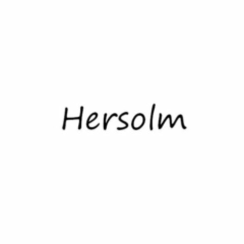 HERSOLM Logo (USPTO, 06.09.2018)