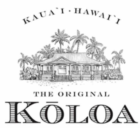 KAUA'I HAWAI'I · THE ORIGINAL KOLOA Logo (USPTO, 11.06.2019)