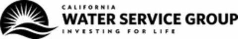CALIFORNIA WATER SERVICE GROUP INVESTING FOR LIFE Logo (USPTO, 07.10.2019)