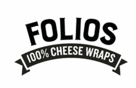 FOLIOS 100% CHEESE WRAPS Logo (USPTO, 20.03.2020)