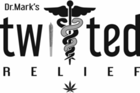 DR. MARK'S TWISTED RELIEF Logo (USPTO, 15.04.2020)