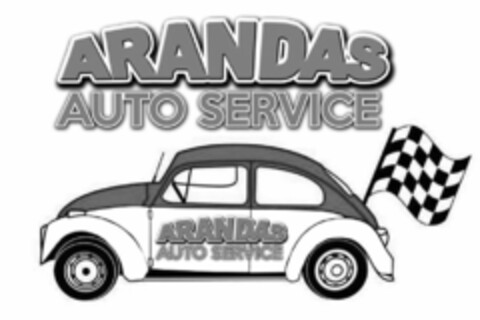 ARANDAS AUTO SERVICE ARANDAS AUTO SERVICE Logo (USPTO, 06.07.2020)