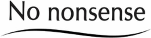 NO NONSENSE Logo (USPTO, 07/20/2020)