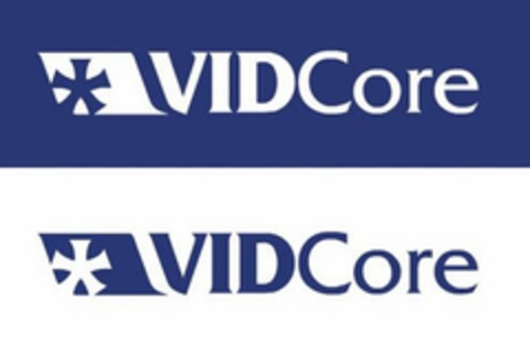 VIDCORE VIDCORE Logo (USPTO, 15.01.2009)