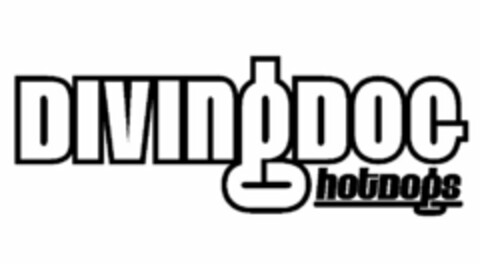 DIVINGDOG HOTDOGS Logo (USPTO, 24.03.2009)