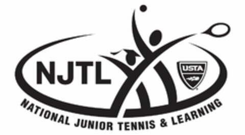 NJTL NATIONAL JUNIOR TENNIS & LEARNING USTA Logo (USPTO, 04/28/2009)