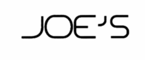 JOE'S Logo (USPTO, 06/12/2009)