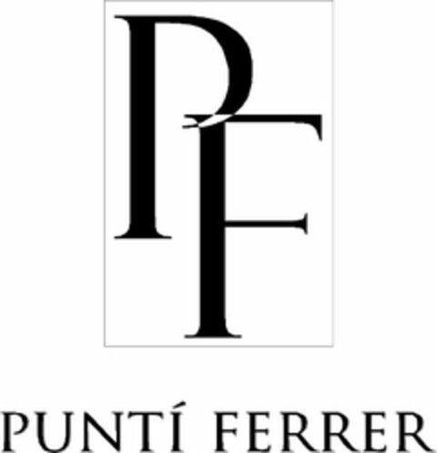 PF PUNTÍ FERRER Logo (USPTO, 01/28/2010)