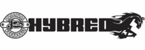 JUSTIN BOOTS ORIGINAL WORKBOOTS HYBRED Logo (USPTO, 04.02.2010)