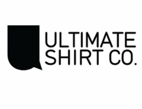 ULTIMATE SHIRT CO. Logo (USPTO, 09.02.2010)