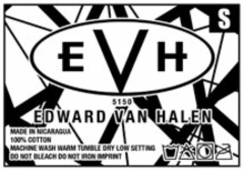 EVH 5150 EDWARD VAN HALEN Logo (USPTO, 02/16/2010)